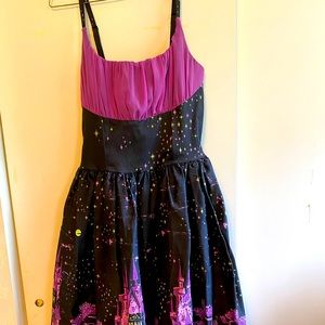 Pinup Couture L Holly swing dress. Villains Castle